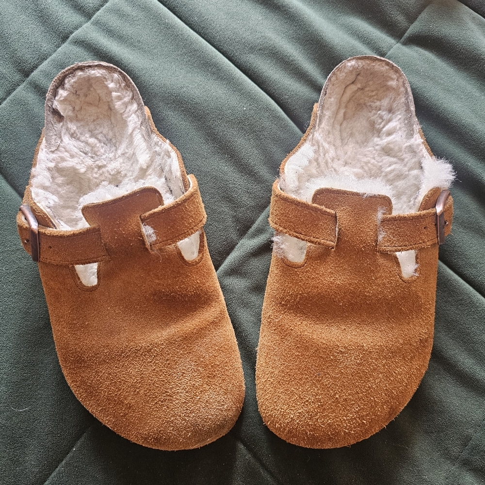 Birkenstock Boston Shearling Clog Size 8-8.5